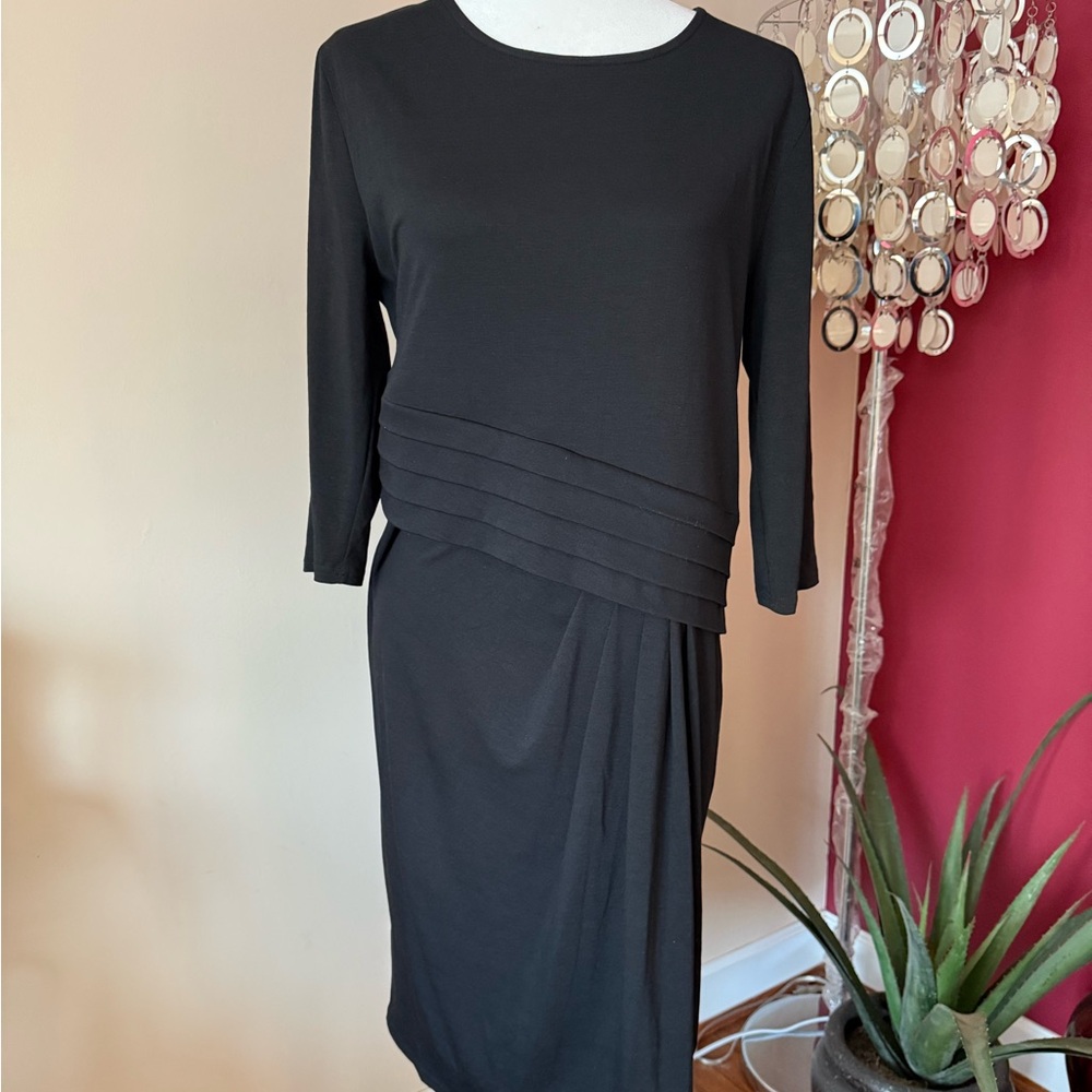 NWT Hotsquash London black dress, size US 14 / UK 18